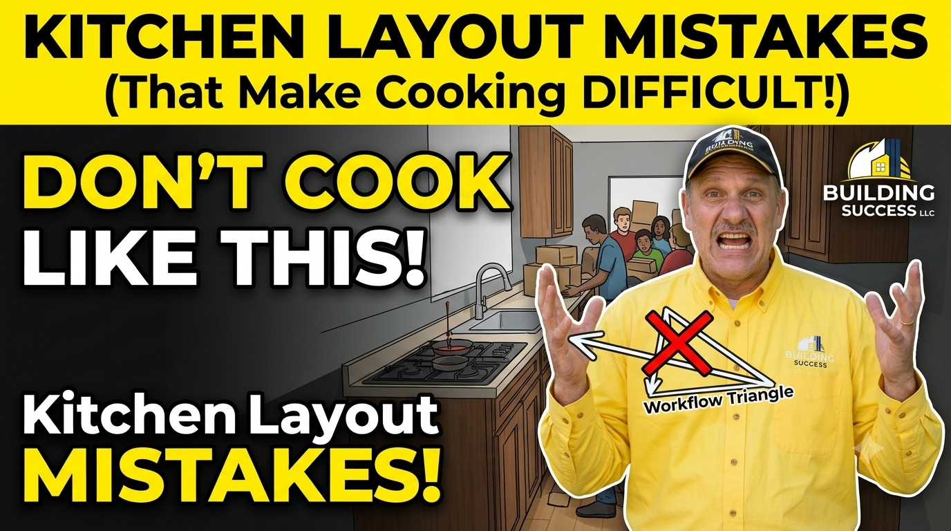 Kitchen Layout Mistakes That Make Cooking More Difficult